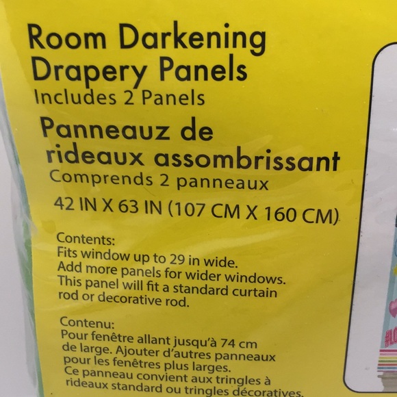 Emoji Raining Emoji's Room Darkening Drapes Panels Window Curtains 42 x 63 Inch - Picture 7 of 16